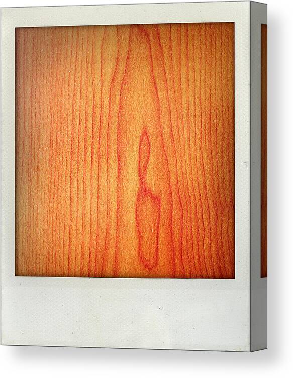 Background Canvas Print featuring the photograph Wood texture by Les Cunliffe