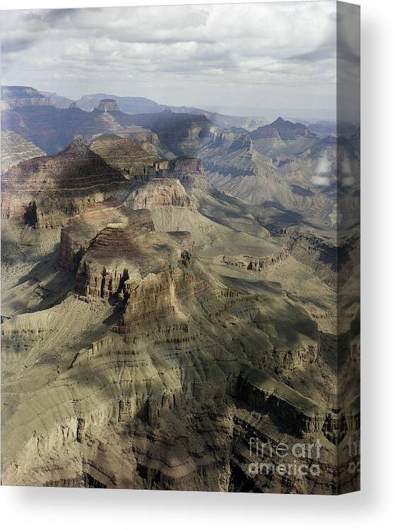 Grand Canyon Canvas Print featuring the photograph Grand Canyon 384 #1 by M K Miller