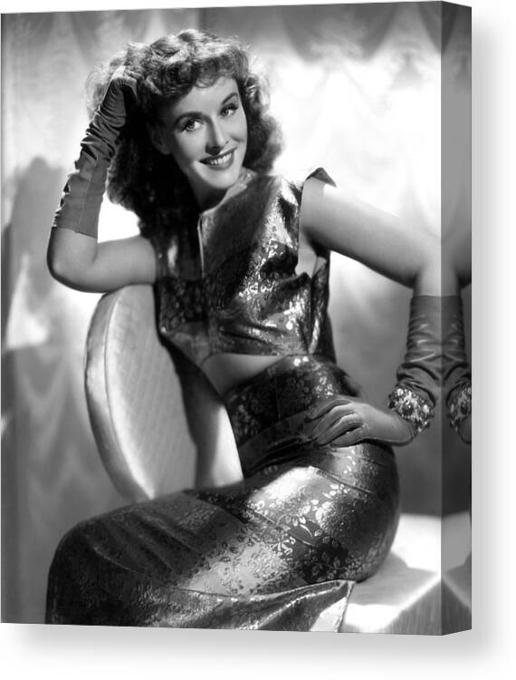 1930s Fashion Canvas Print featuring the photograph Paulette Goddard, Paramount Pictures #5 by Everett