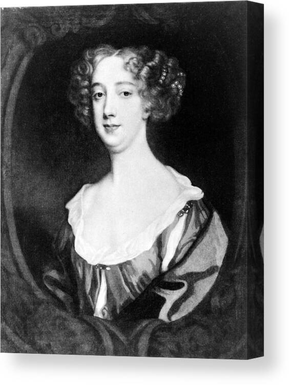 2008-2 Canvas Print featuring the photograph Aphra Behn 1640-1689, English Novelist by Everett