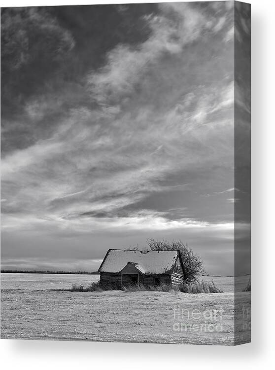 Clouds Canvas Print featuring the photograph Away For the Winter by Royce Howland