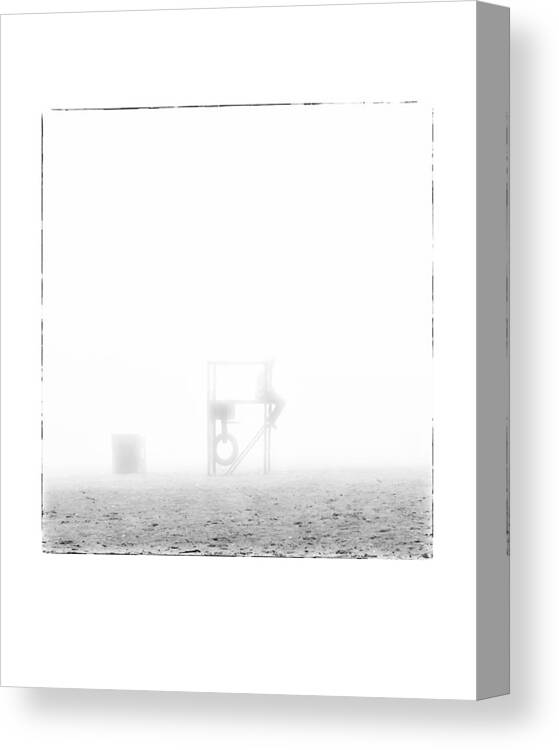 Ashbridges Bay Canvas Print featuring the photograph Lonely by Brian Carson
