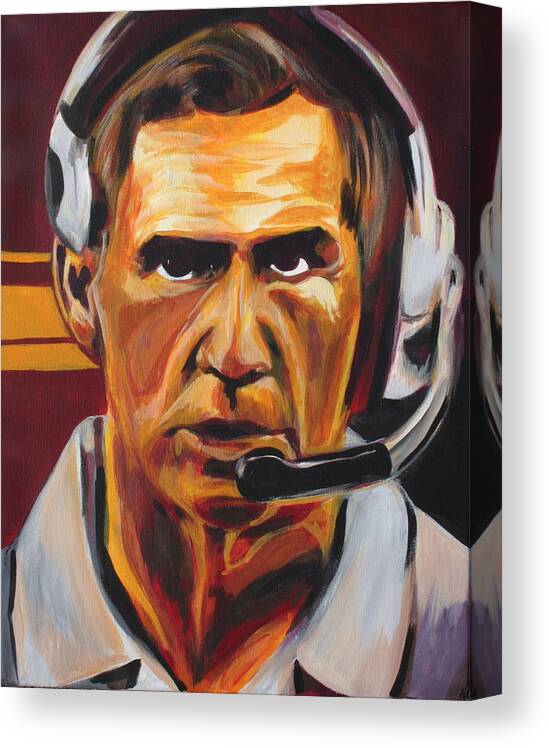 Shanahan Canvas Print featuring the painting Shanahan by Kate Fortin