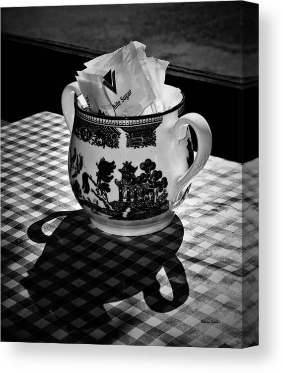 Tea Canvas Print featuring the photograph Teatime by Rebecca Samler