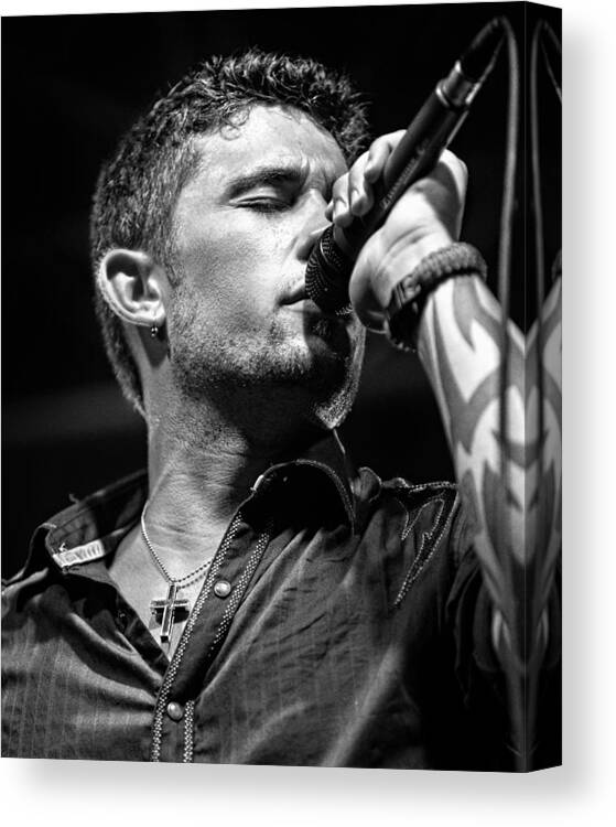 Christopher Holmes Photography Canvas Print featuring the photograph Michael Ray #1 by Christopher Holmes