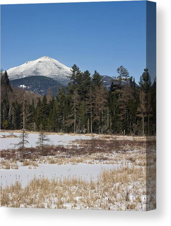 Whiteface Canvas Print featuring the photograph Whiteface Mountain in the Adirondacks of Upstate New York #1 by Brendan Reals