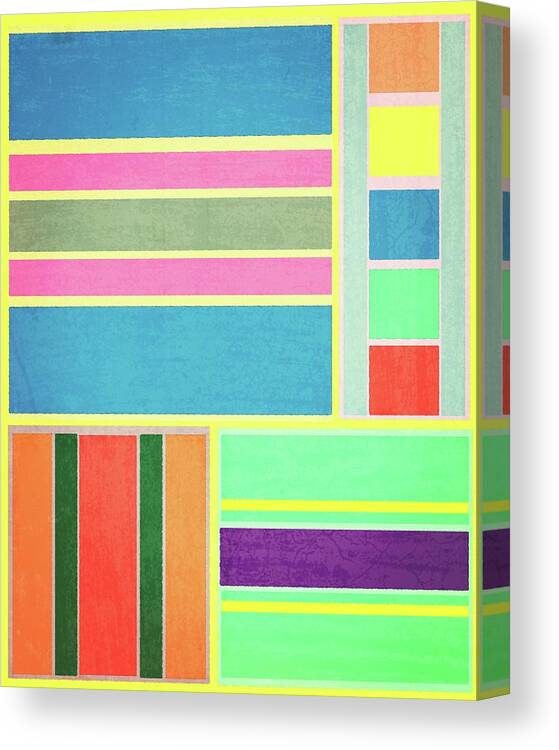 Abstract Canvas Print featuring the photograph 118 by Timothy Bulone