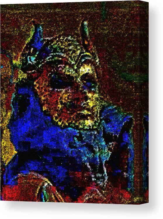Mask The Sons Of The Harpy Fantasy Canvas Print Canvas Art By Andy I Za