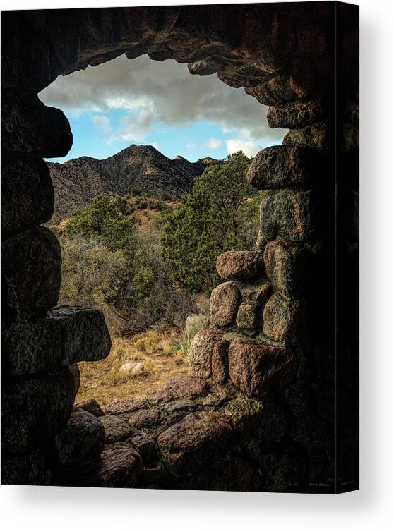 Landscape Canvas Print featuring the photograph Another View from the Rock House by Michael McKenney