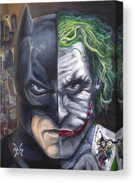 The Joker DC Comics Printed Box Canvas Picture A1.30"x20" 30mm Deep Batman 