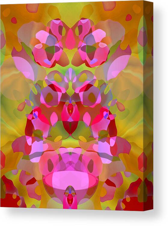 Bright Canvas Print featuring the digital art Berry Dream by Lynda Lehmann