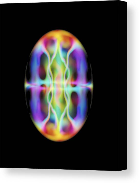 Europe Canvas Print featuring the photograph Bose-einstein Condensate Simulation by National Institute Of Standards And Technology