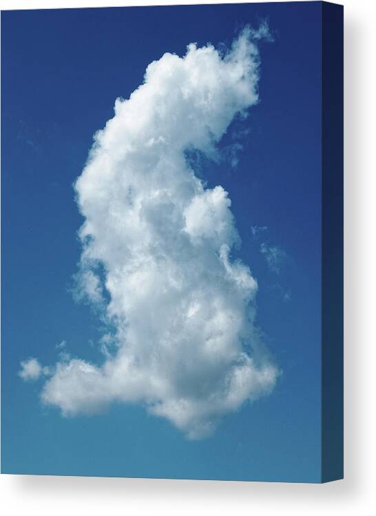 Billowy Canvas Print featuring the photograph cloudscape No.17 by Tom Druin