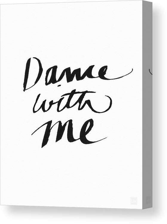 Dance Canvas Print featuring the painting Dance With Me- Art by Linda Woods by Linda Woods
