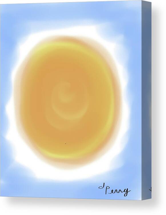 Sun Art Canvas Print featuring the digital art Daylight by D Perry