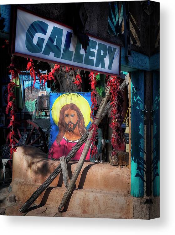 Santuario De Chimayo Canvas Print featuring the photograph De Chimayo by Gary Warnimont