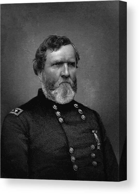 George Thomas Canvas Print featuring the painting General Thomas by War Is Hell Store