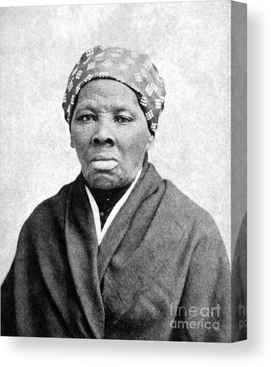 1895 Canvas Print featuring the photograph Harriet Tubman #2 by Granger