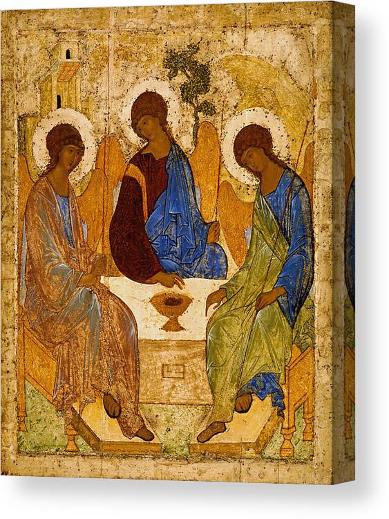 Holy Trinity. Troitsa by Andrei Rublev