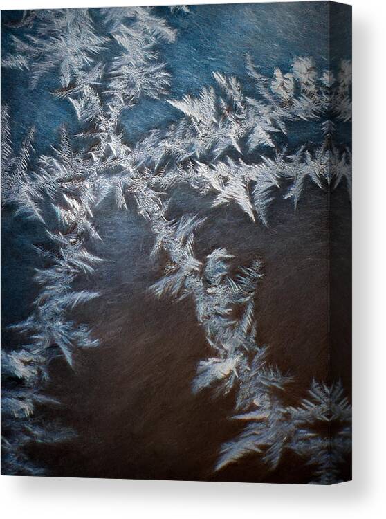 Scott Norris Photography Canvas Print featuring the photograph Ice Crossing by Scott Norris