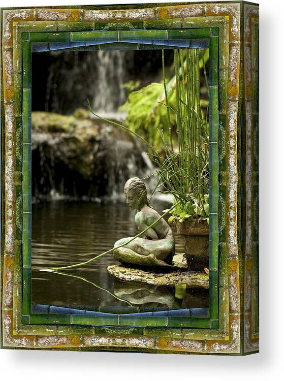 Mandalas Canvas Print featuring the photograph In the Flow by Bell And Todd
