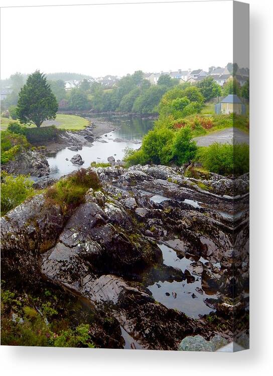 Ireland Canvas Print featuring the photograph Ireland landscape by Sue Morris