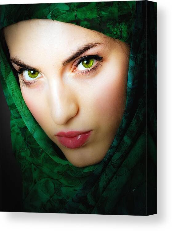  Canvas Print featuring the photograph Jade by Neil Shapiro