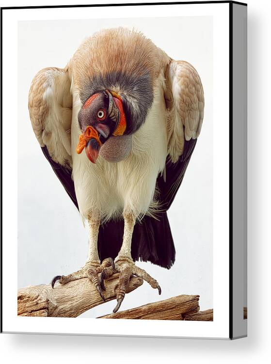 King Of The Birds Canvas Print featuring the photograph King of the Birds by Cheri McEachin