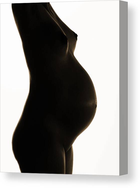 Maternity Canvas Print featuring the photograph Maternity 64 by Michael Fryd
