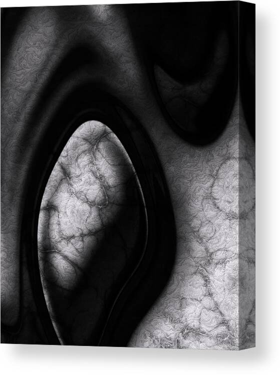 Vic Eberly Canvas Print featuring the digital art Nocturne 8 by Vic Eberly