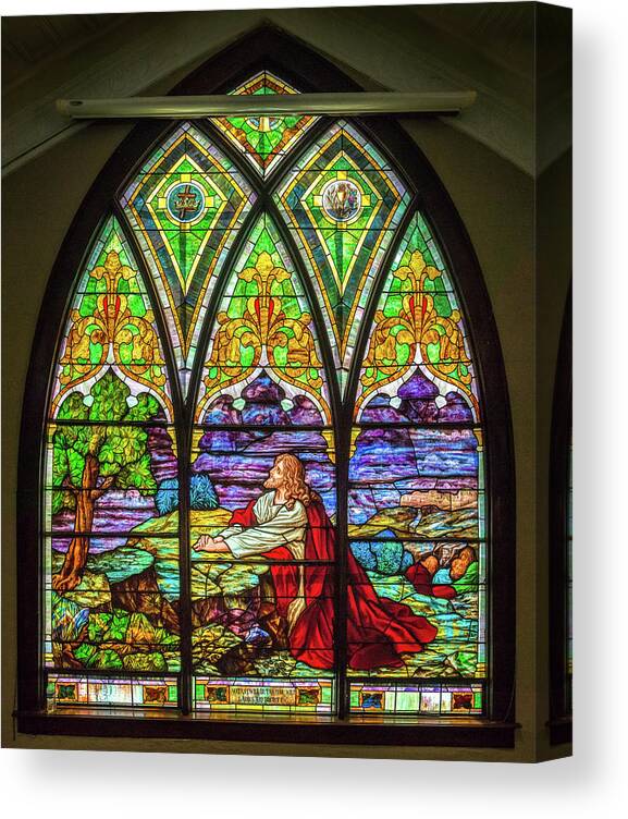 Gethsemane Canvas Print featuring the photograph Not As I Will by Bill Pevlor