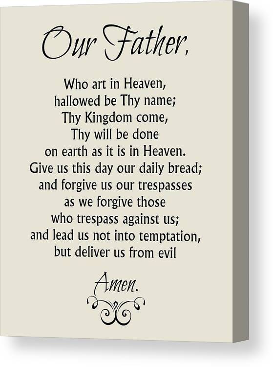 Our father prayer