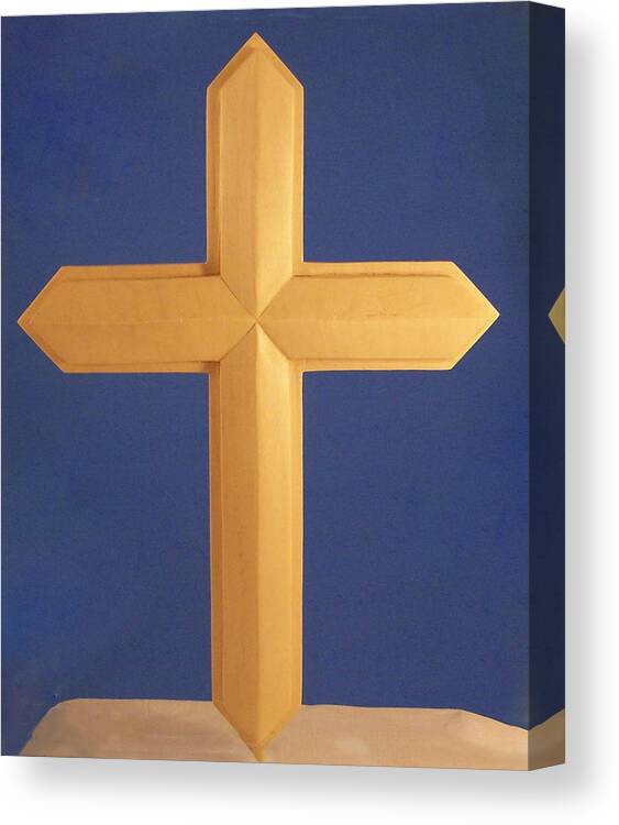 Passion Cross Canvas Print featuring the photograph Passion Cross by James Pinkerton