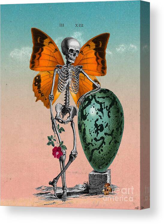 Patience Canvas Print featuring the digital art Patience by Kenneth Rougeau