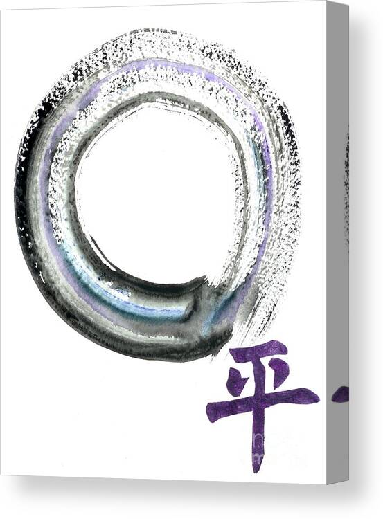 Tao Canvas Print featuring the painting Peace by Ellen Miffitt