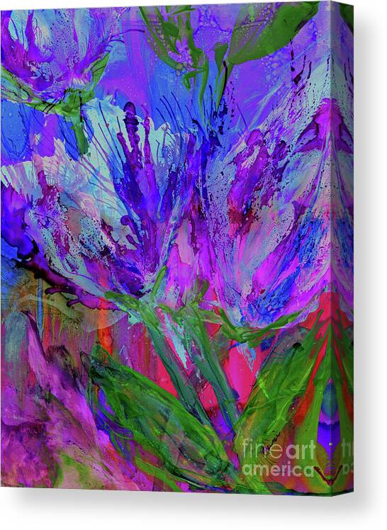 Abstract Canvas Print featuring the photograph Repurposed by Eunice Warfel