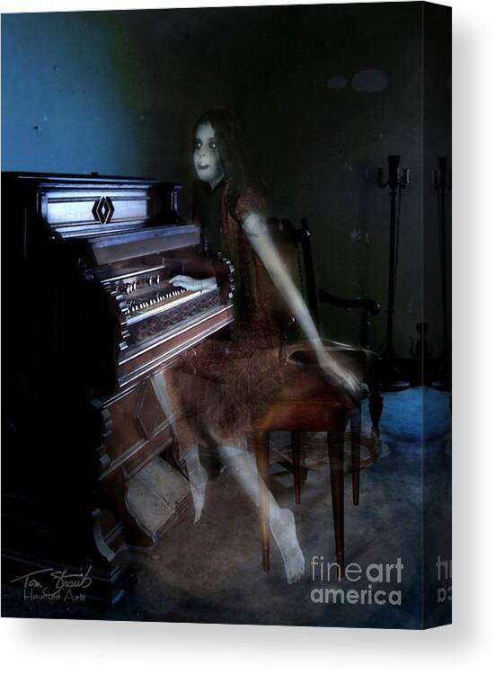 Paranormal Canvas Print featuring the photograph Rolling Hills Organ by Tom Straub