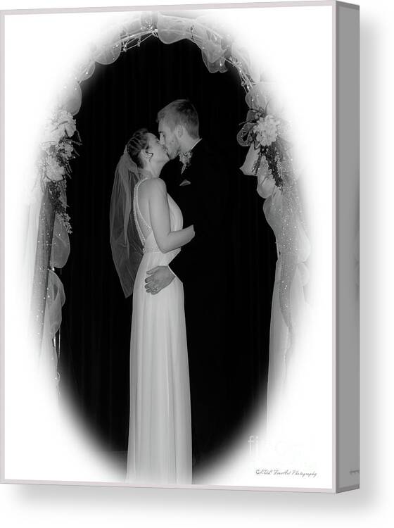 Flowers Canvas Print featuring the photograph Sealed with a Kiss by Deborah Klubertanz