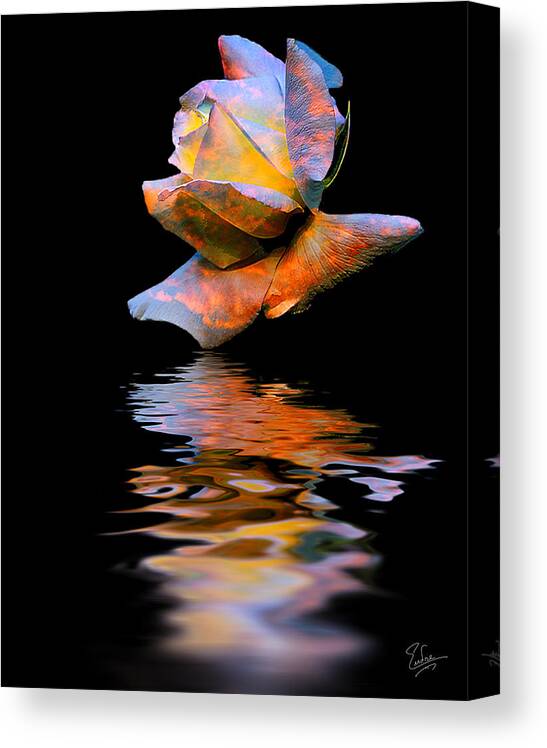 Serenity Canvas Print featuring the photograph Serenity by Endre Balogh