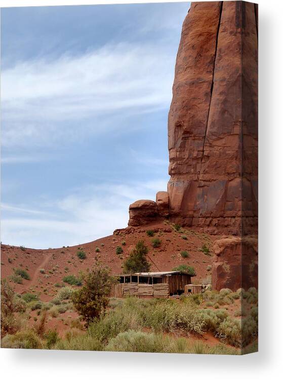 Shelter Canvas Print featuring the photograph Shelter by Gordon Beck