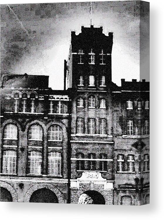 Brewery Canvas Print featuring the photograph Tennessee Brewery by Lizi Beard-Ward