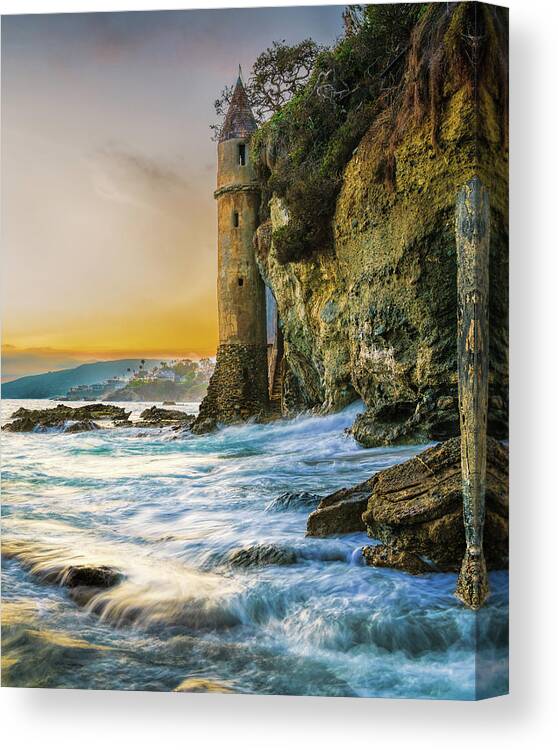 Laguna Canvas Print featuring the photograph Time Flows I Wait by Scott Campbell