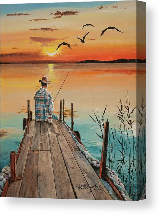 Time to Fish Canvas Print