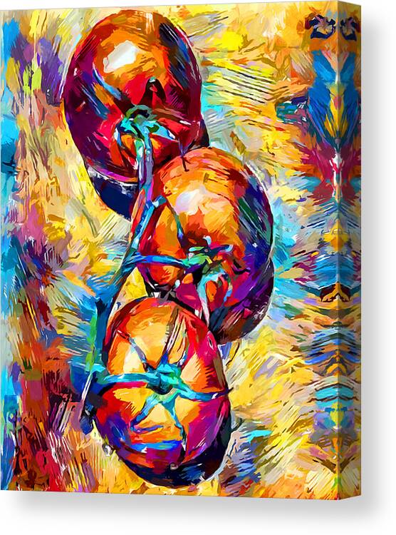 Tomato Canvas Print featuring the painting Tomatoes 2 by Chris Butler