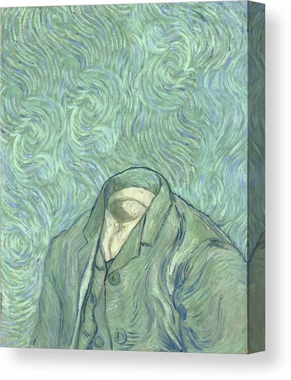 Van Gogh Canvas Print featuring the painting Vincent van Gone by Arie Van der Wijst