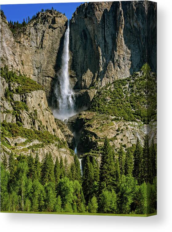 Af Zoom 24-70mm F/2.8g Canvas Print featuring the photograph Yosemite Falls by John Hight