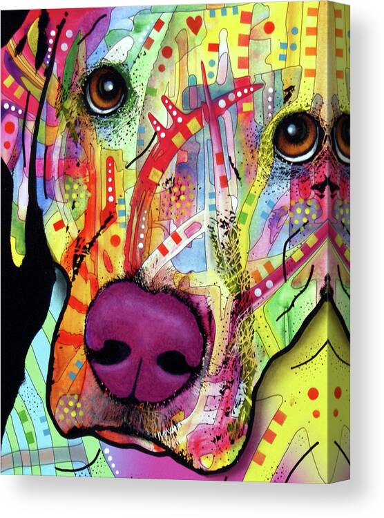 Close Up Lab Canvas Print featuring the mixed media Close Up Lab by Dean Russo