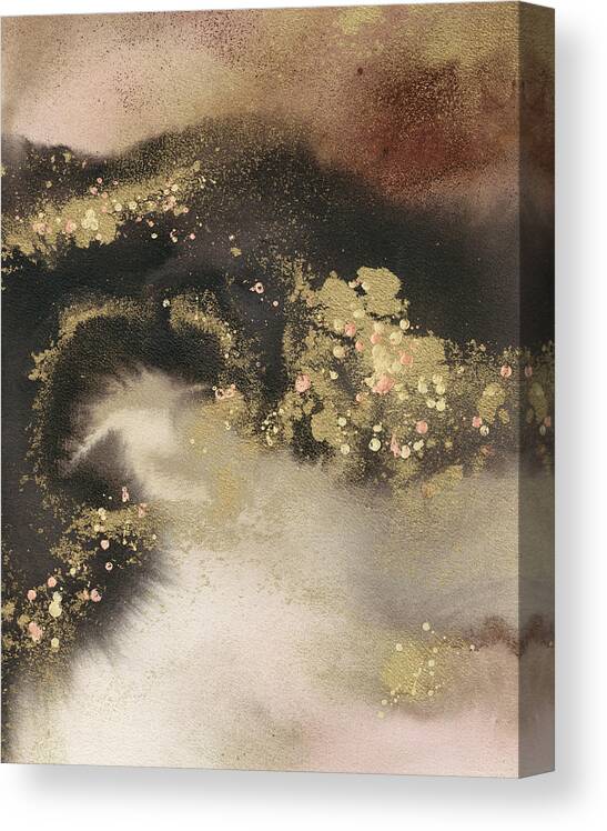 Embellished Canvas Print featuring the painting Mountain Seasons IIi #1 by Joyce Combs
