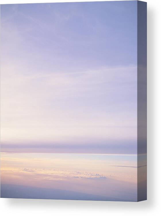 Silence Canvas Print featuring the photograph Poetic Skyscape #1 by Dutchy