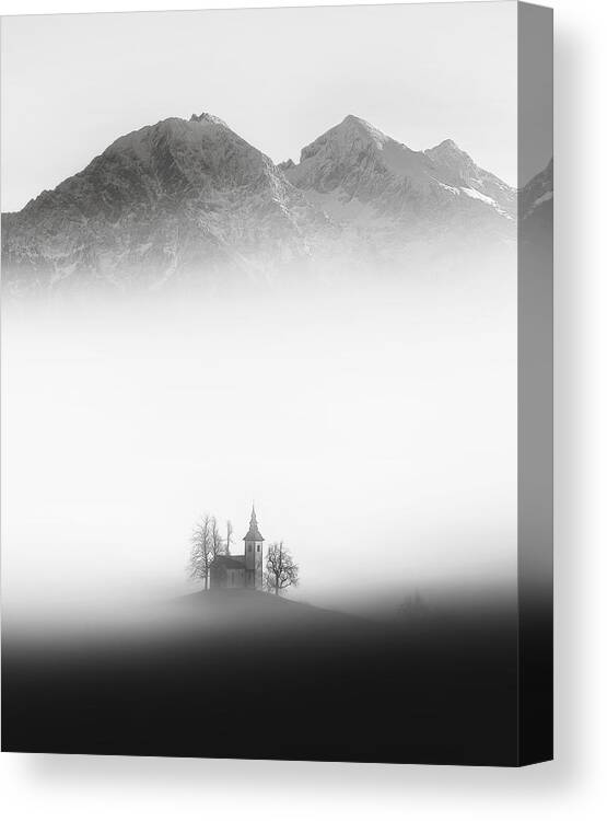 Church Canvas Print featuring the photograph St. Thomas Church #1 by Ales Krivec